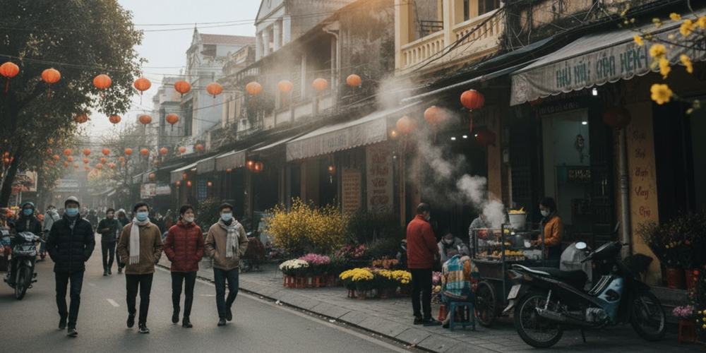 1. Gió se lạnh và cảm giác tết đầu mùa